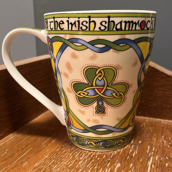 Clara Irish Weave Other - "The Irish Shamrock Mug" or Celtic Knot Shamrock Mug or Cup by Clara Irish Weave
